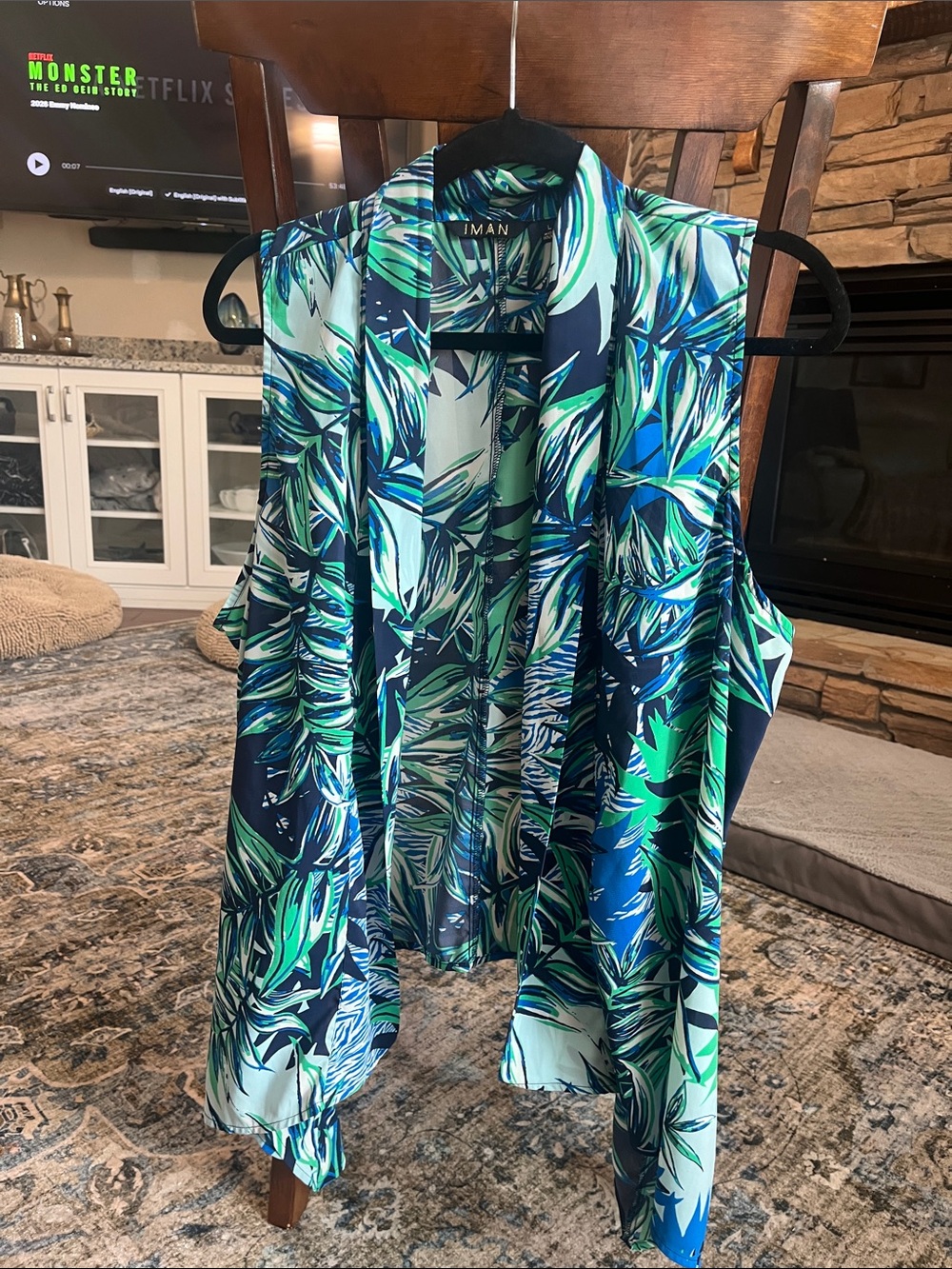 Women’s long vest